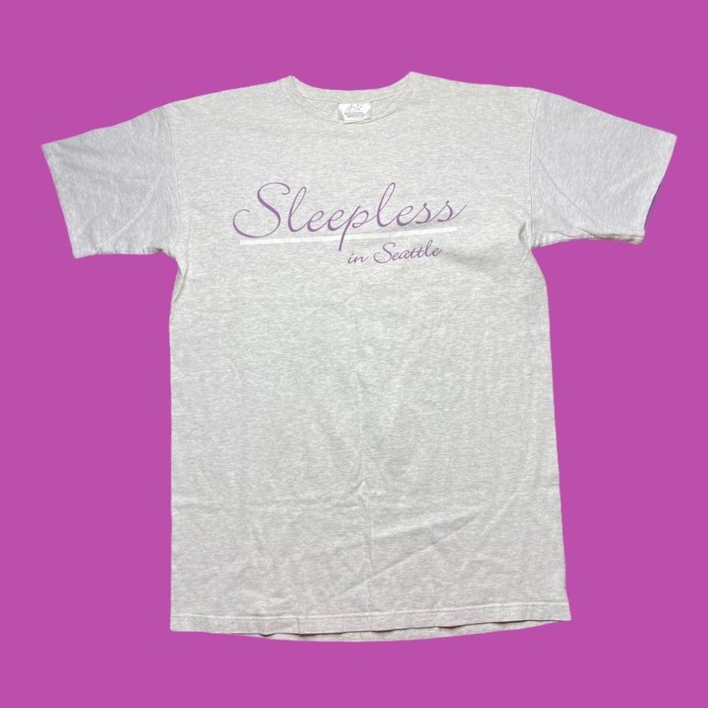 Vintage 90s Sleepless In Seattle Shirt
